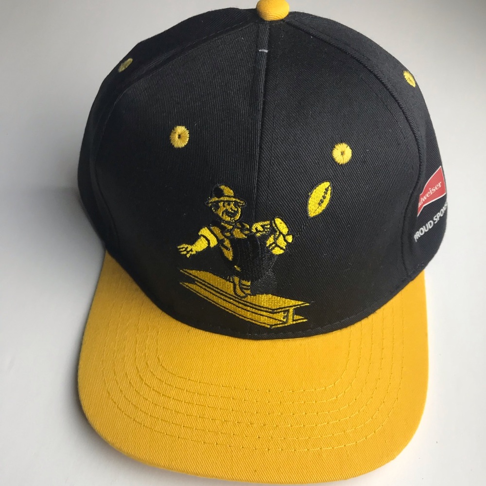 Vintage Pittsburgh Steelers SnapBack 90s Budweiser NFL Hat